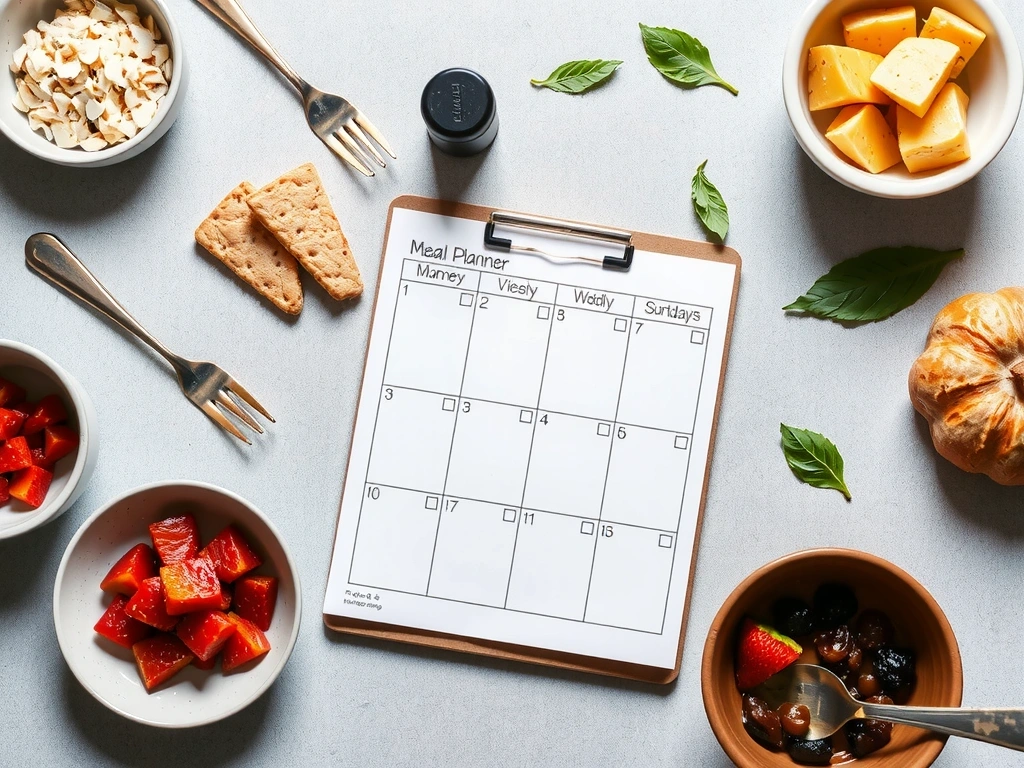 Overzichtelijk weekmenu